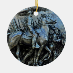 Décoration En Céramique Le cinquante-quatrième régiment d'infanterie