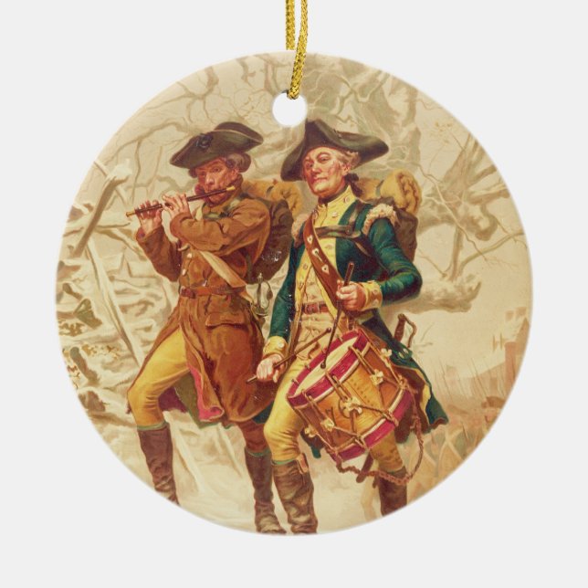 Décoration En Céramique Le Continentals par Frank Blackwell Mayer 1875 (Devant)