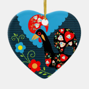 Décoration En Céramique Le Coq du Portugal