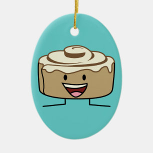 Décoration En Céramique Le danois gluant de remous de sucre de pâtisserie