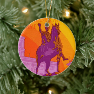 Décoration En Céramique Le Grand Hotel Roma Statue, Italie, Voyage Vintage