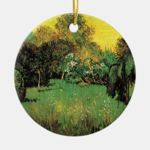 Décoration En Céramique Le jardin du poète par Vincent van Gogh