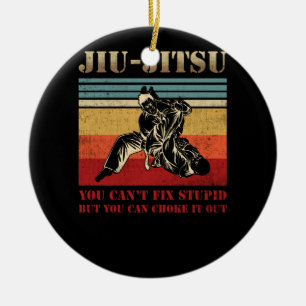 Décoration En Céramique Le Jiu Jitsu Brésilien qu'on ne peut pas résoudr