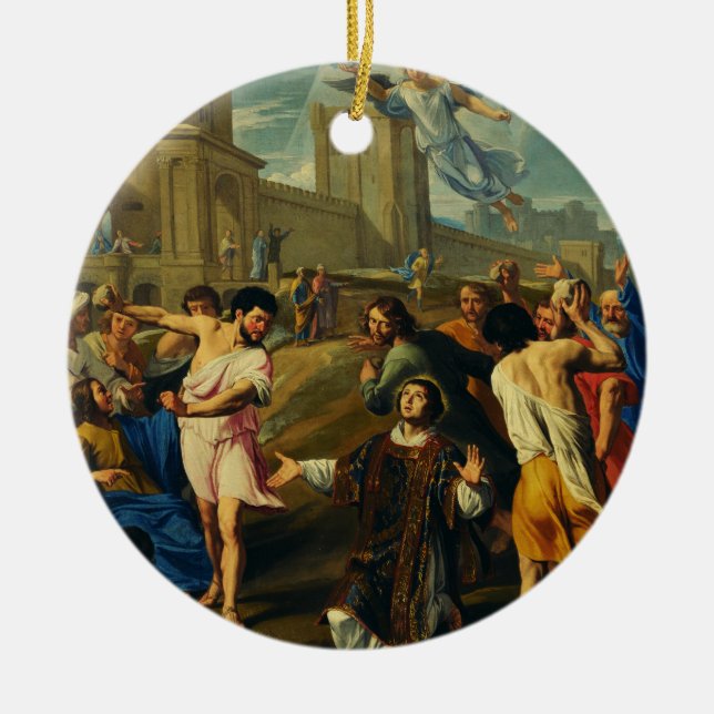 Décoration En Céramique Le martyre de Saint-Étienne (Devant)