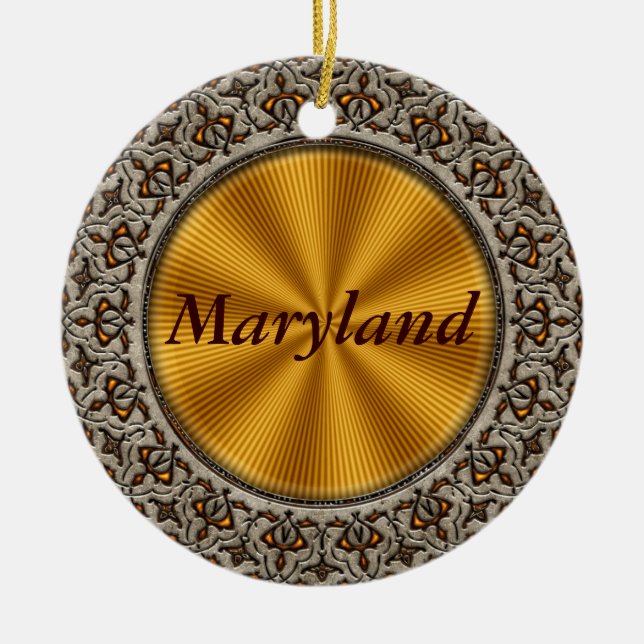 Décoration En Céramique Le Maryland (Devant)