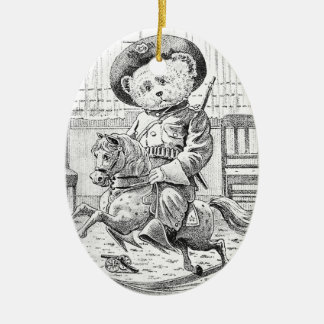 Décoration En Céramique Le nounours de cavalier approximatif concernent le