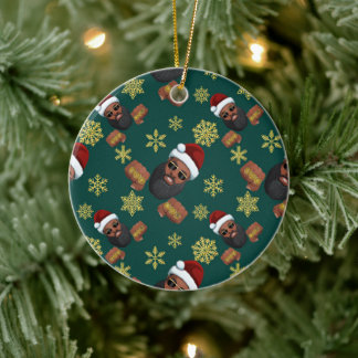 Décoration En Céramique Le père Noël