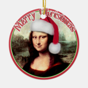 Décoration En Céramique Le Père Noël de Mona Lisa
