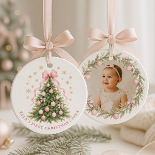 Décoration En Céramique Le premier Noël de bébé