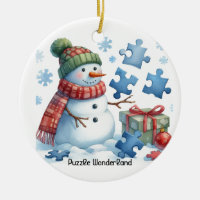 Le Puzzle de Snowman Wonderland