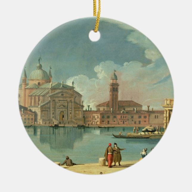 Décoration En Céramique Le Redentore, Venise (Devant)