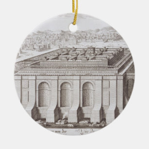 Décoration En Céramique Le temple de Solomon, Jérusalem, de 'Entwurf E-I
