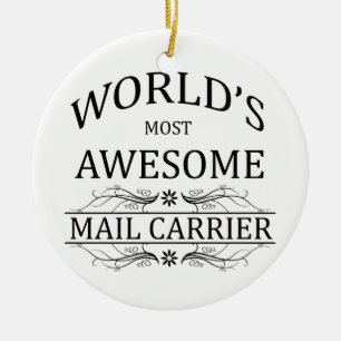 Décoration En Céramique Le transporteur de courrier le plus impressionnant