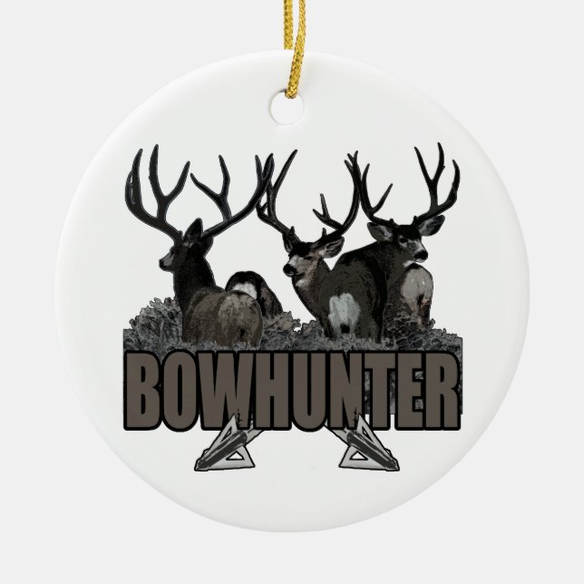 Décoration En Céramique Le trophée oppose Bowhunter (Devant)