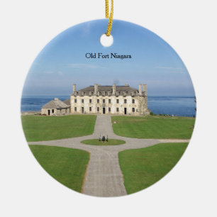 Décoration En Céramique Le vieux fort Niagara chahute l'ornement en
