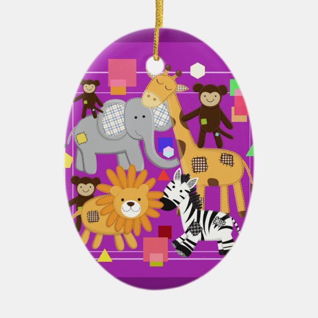 Décoration En Céramique Le zoo (Devant)