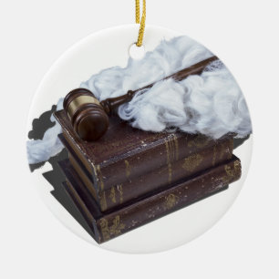 Décoration En Céramique LegalBooksJudgeWigGavel042113.png