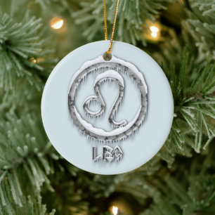 Décoration En Céramique Leo arctique