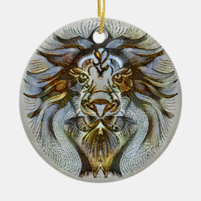 Décoration En Céramique Leo Venice (Devant)