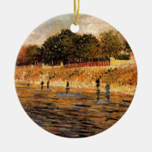 Décoration En Céramique Les berges de la Seine par Vincent van Gogh