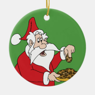 Décoration En Céramique Les biscuits de Père Noël