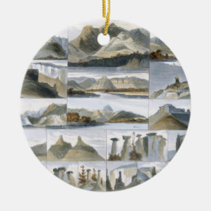 Décoration En Céramique Les collines remarquables sur le Missouri