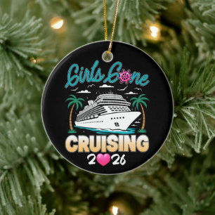 Décoration En Céramique Les filles sont parties en croisière 2026 Croisièr