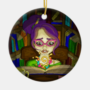 Décoration En Céramique Les livres sont magiques