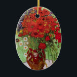 Décoration En Céramique Les pavots rouges et les marguerites de Vincent va<br><div class="desc">Still Life : Red Poppies and Daisies de Vincent van Gogh est un post impressionnisme d'art vintage encore vie peinture florale. Un beau bouquet de fleurs rouges de pavot et de fleurs blanches de marguerite fraîches du jardin dans un vase décoratif. À propos de l'artiste : Vincent Willem van Gogh...</div>