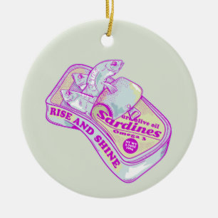 DÉCORATION EN CÉRAMIQUE LES SARDAIRES DE SOMMEIL S'ÉLEVENT ET S'ÉLEVENT