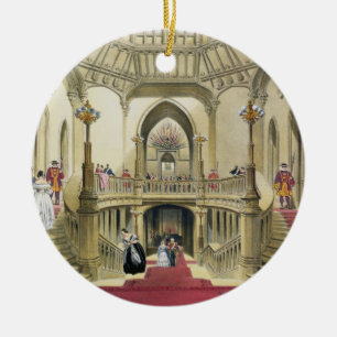 Décoration En Céramique L'escalier grand, château de Windsor, 'd'un Histo