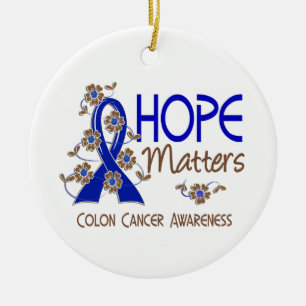 Décoration En Céramique L'espoir importe le cancer du colon 3