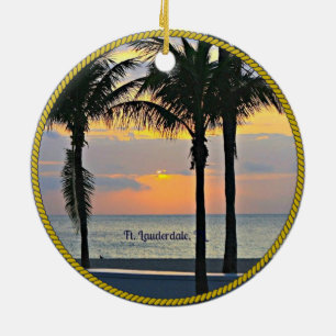 Décoration En Céramique Lever de soleil à Ft. Lauderdale