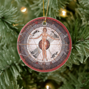 Décoration En Céramique L'Homme Universel - Hildegard von Bingen
