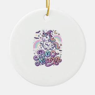 Décoration En Céramique Licorne Boo-licorne Vecteur Premium Conception Vec