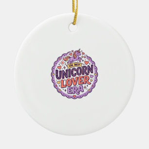 Décoration En Céramique Licorne Dans Mon Ère d'Amant de Licorne Marchandis
