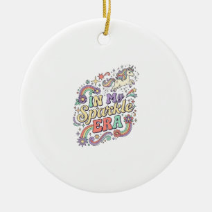 Décoration En Céramique Licorne Dans Mon Ère de Brillance Vêtements Kawaii