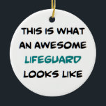 Décoration En Céramique lifeguard, awesome<br><div class="desc">lifeguard</div>