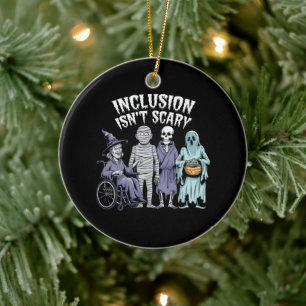 Décoration En Céramique L'inclusion drôle n'est pas effrayante Professeur