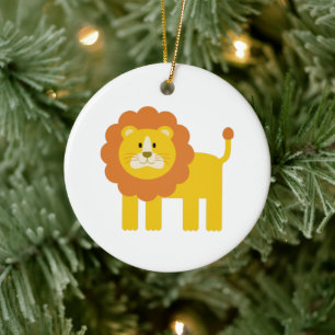 Décoration En Céramique Lion