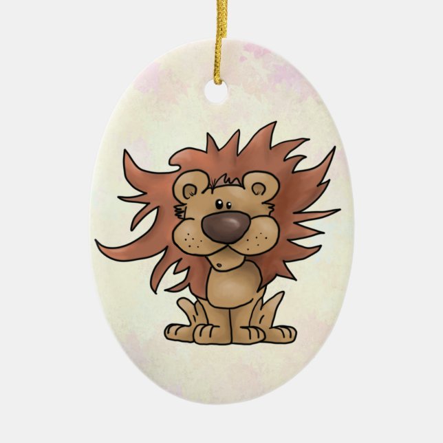 Décoration En Céramique Lion de Putzig (Devant)