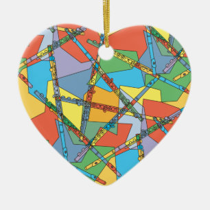 Décoration En Céramique Liquides de chevauchement