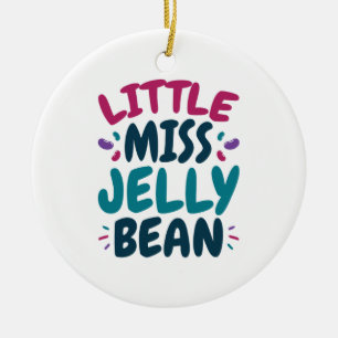 Décoration En Céramique Little Miss Jelly Bean Paster Candy Surnom