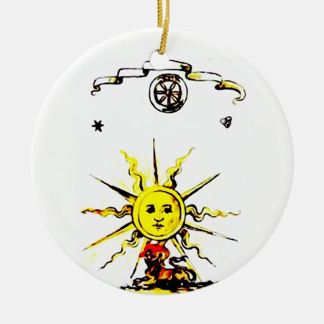 DÉCORATION EN CÉRAMIQUE LIVRE PERDU DE NOSTRADAMUS (Devant)