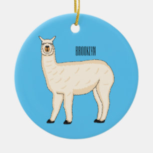 Décoration En Céramique Llama