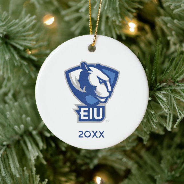 Décoration En Céramique Logo Eastern Illinois University Panthers (Arbre)