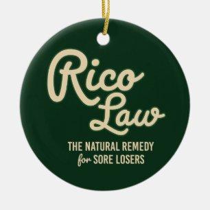 Décoration En Céramique LOI RICO : Remède naturel pour les mauvais perdant