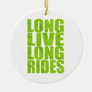 Décoration En Céramique Long Live Long Rides (Topo)