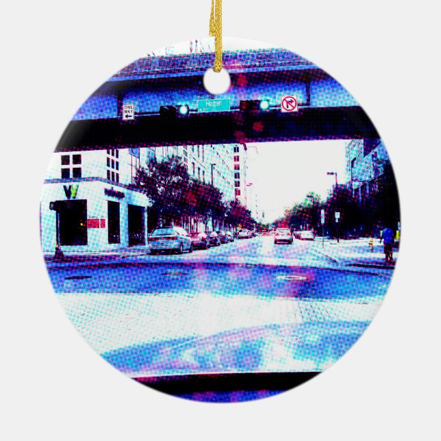 Décoration En Céramique L'ornement de la rue Hogan (Dos)