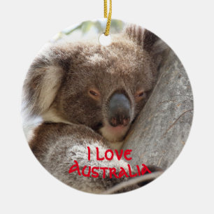 Décoration En Céramique L'ornement de Noël avec Koala